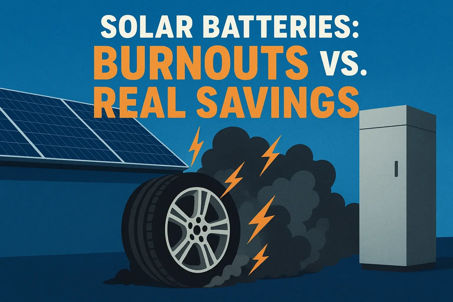 Why energy trading with your solar battery is more burnout than breakthrough