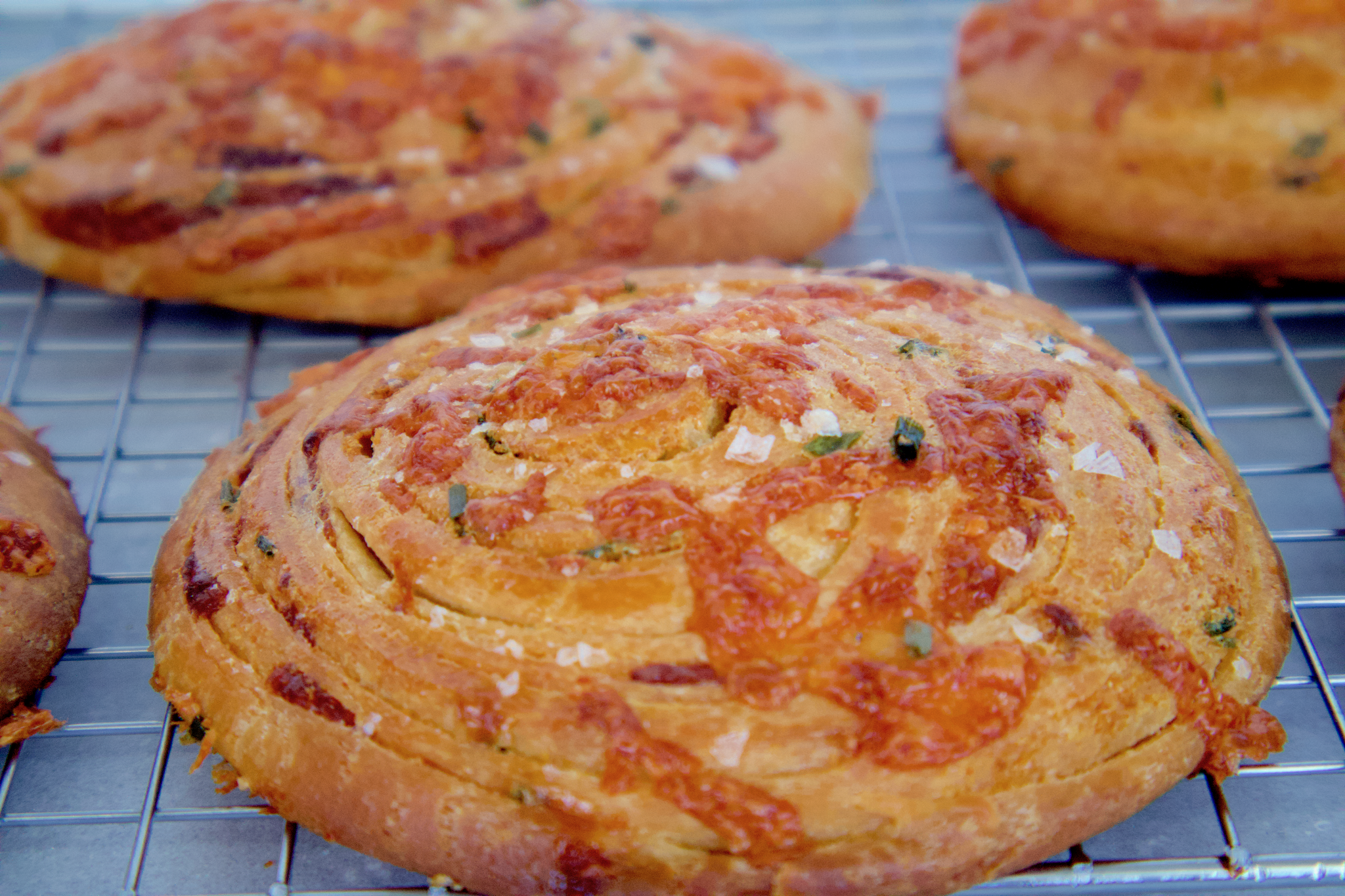 Cheddar & Chive Brioche Roll (Set of 3)