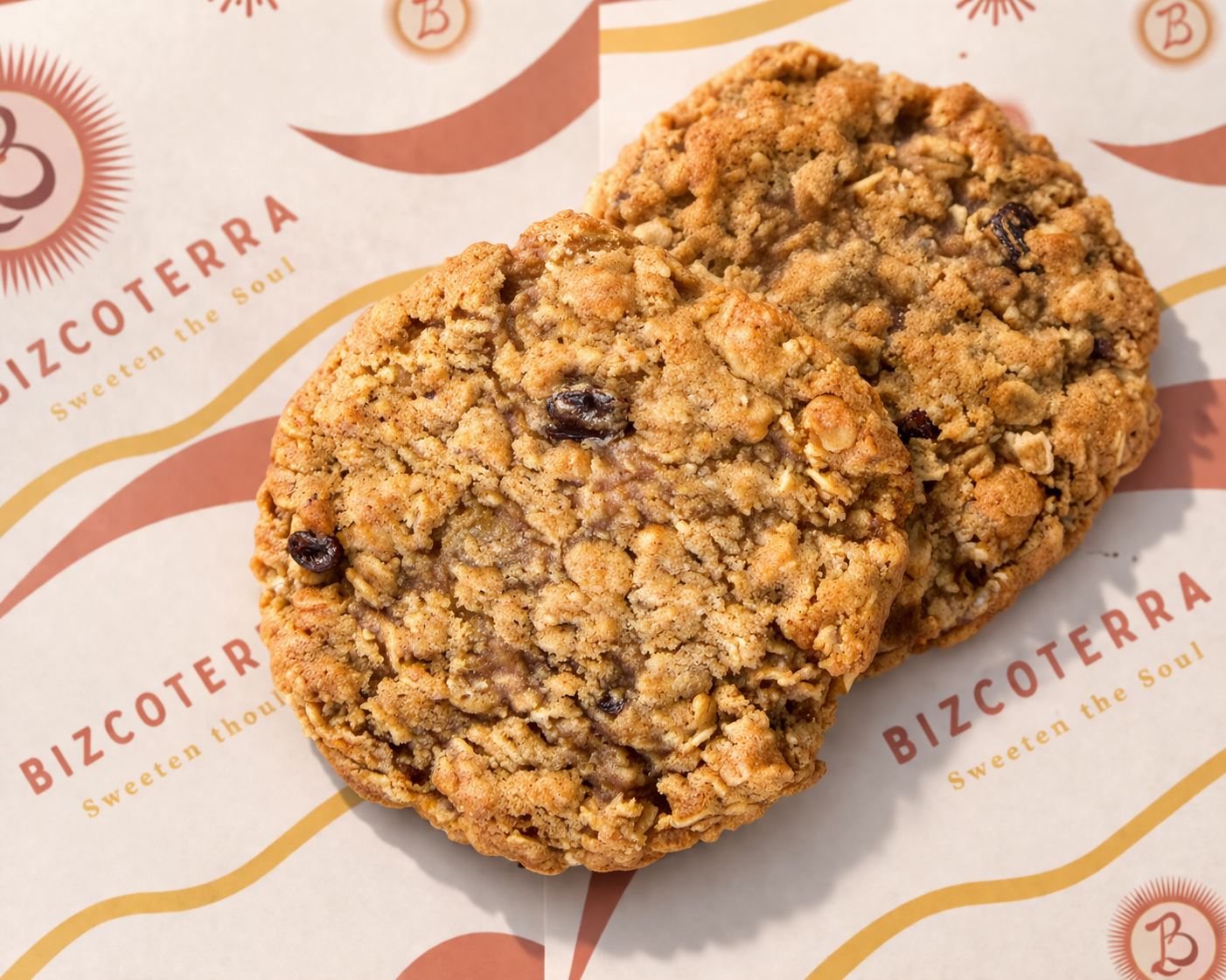 Brown Butter oatmeal Raisin Cookies