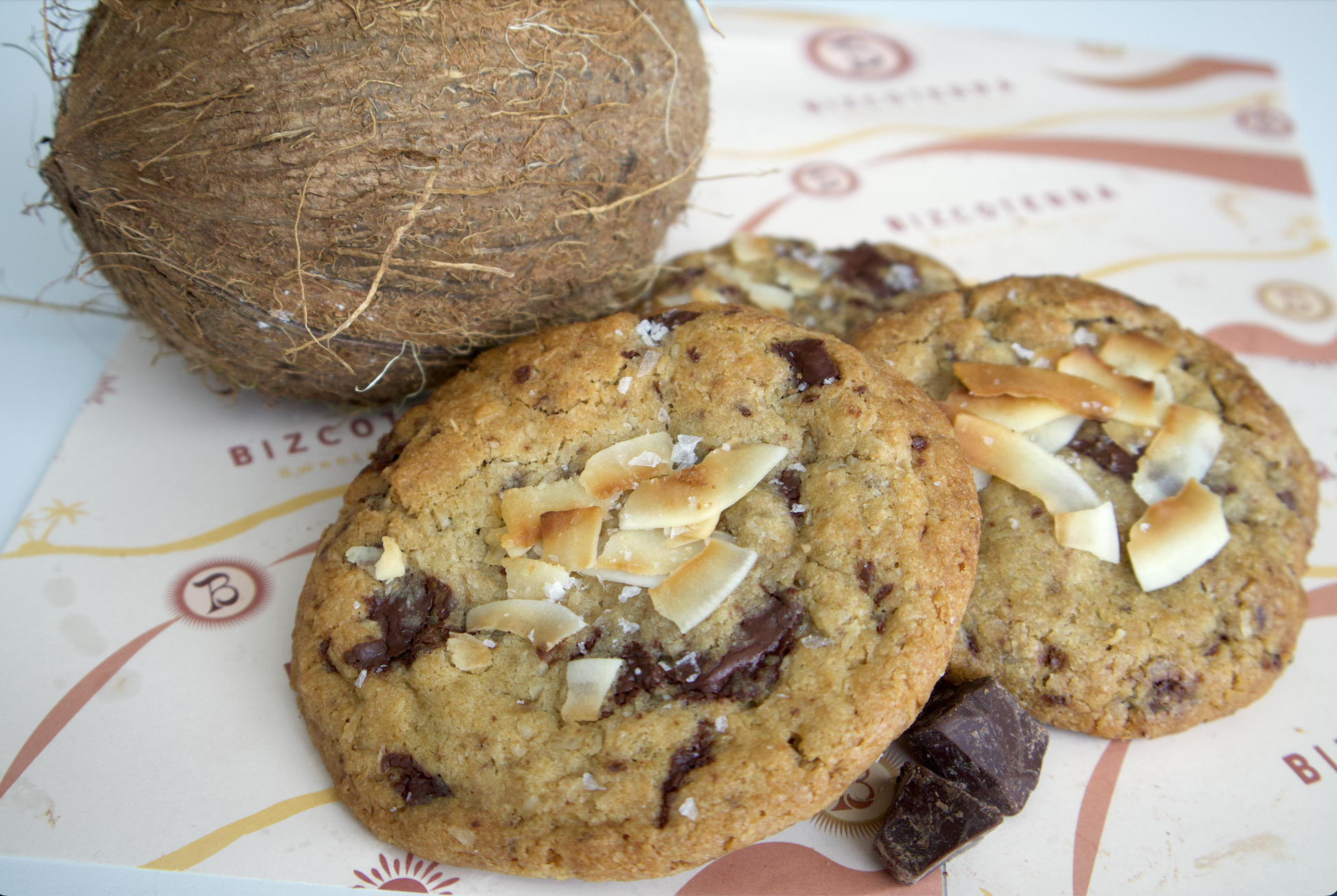 Coconut Dark Chocolate Chunk Cookie (Half - Dozen)