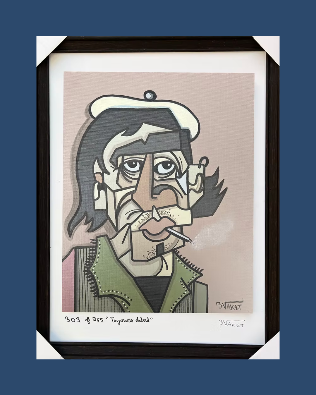 Les 365 sont un projet artistique consistant en la création de 365 petites œuvres, chacune mesurant 30x24 cm, réalisées sur des cartons entoilés tous numérotées.

Ce projet vise à capturer l'essence du quotidien. Chaque œuvre représente une pièce uni