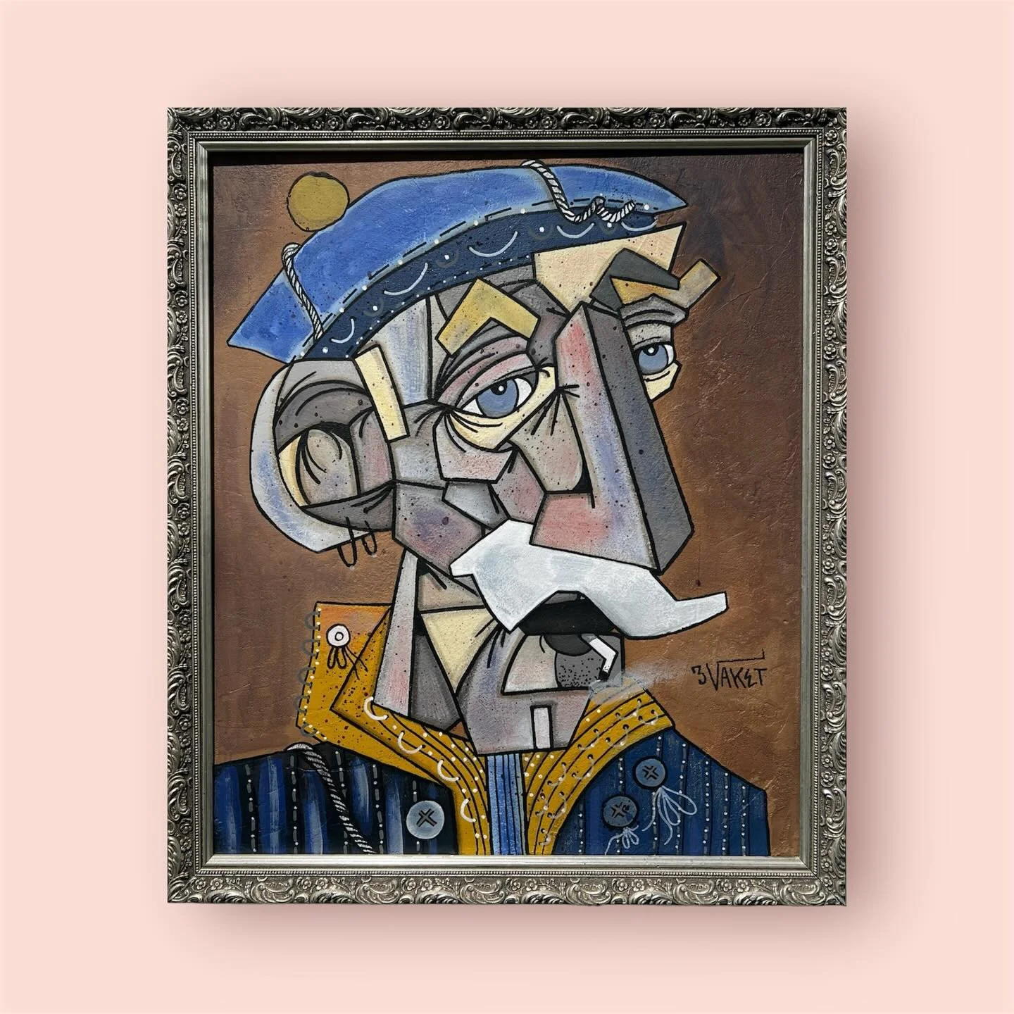 &Agrave; l&rsquo;abordage 

55x46cm

#cubisme #art #cubism #contemporaryart #cubismo #pablopicasso #modernart #painting