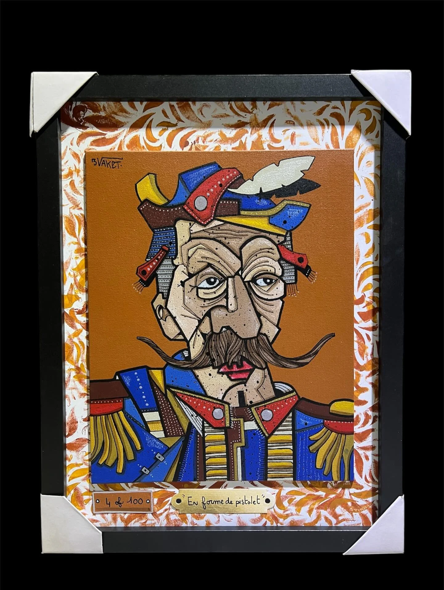 S&eacute;rie &laquo;&nbsp;EMPIRE&nbsp;&raquo; xs of 100 😊
04 of 100 : &laquo;&nbsp;en forme de pistolet&nbsp;&raquo;

L&rsquo;expression "en forme de pistolet" utilis&eacute;e pour d&eacute;crire des soldats napol&eacute;oniens fait r&eacu