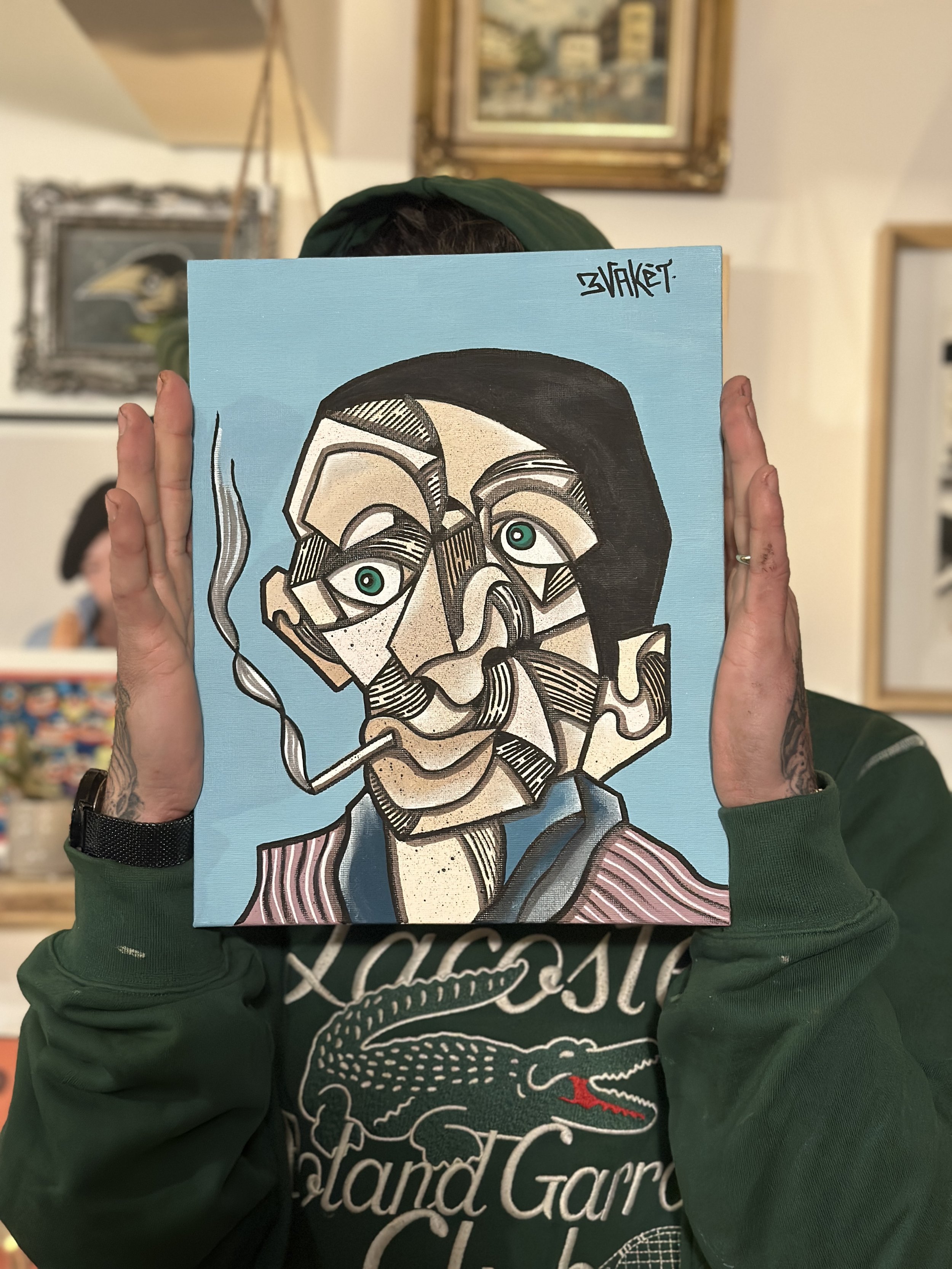 Les 365 sont un projet artistique consistant en la création de 365 petites œuvres, chacune mesurant 30x24 cm, réalisées sur des cartons entoilés tous numérotées.

Ce projet vise à capturer l'essence du quotidien. Chaque œuvre représente une pièce uni