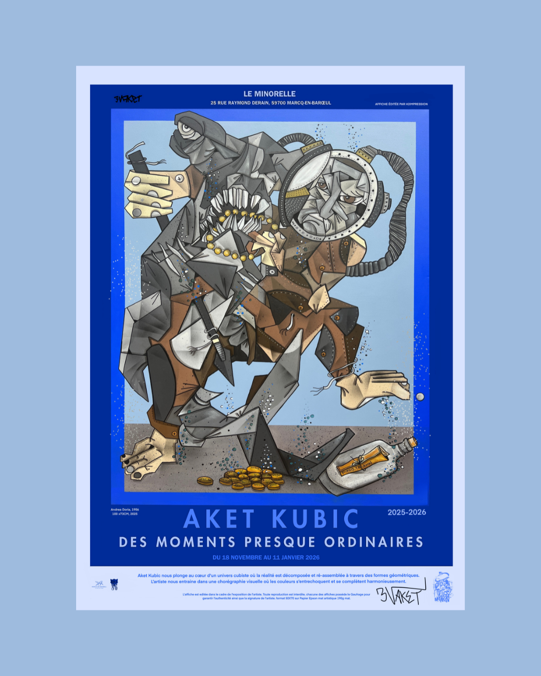 AFFICHE. "ANDREA DORIA", 2025 (50X70CM)