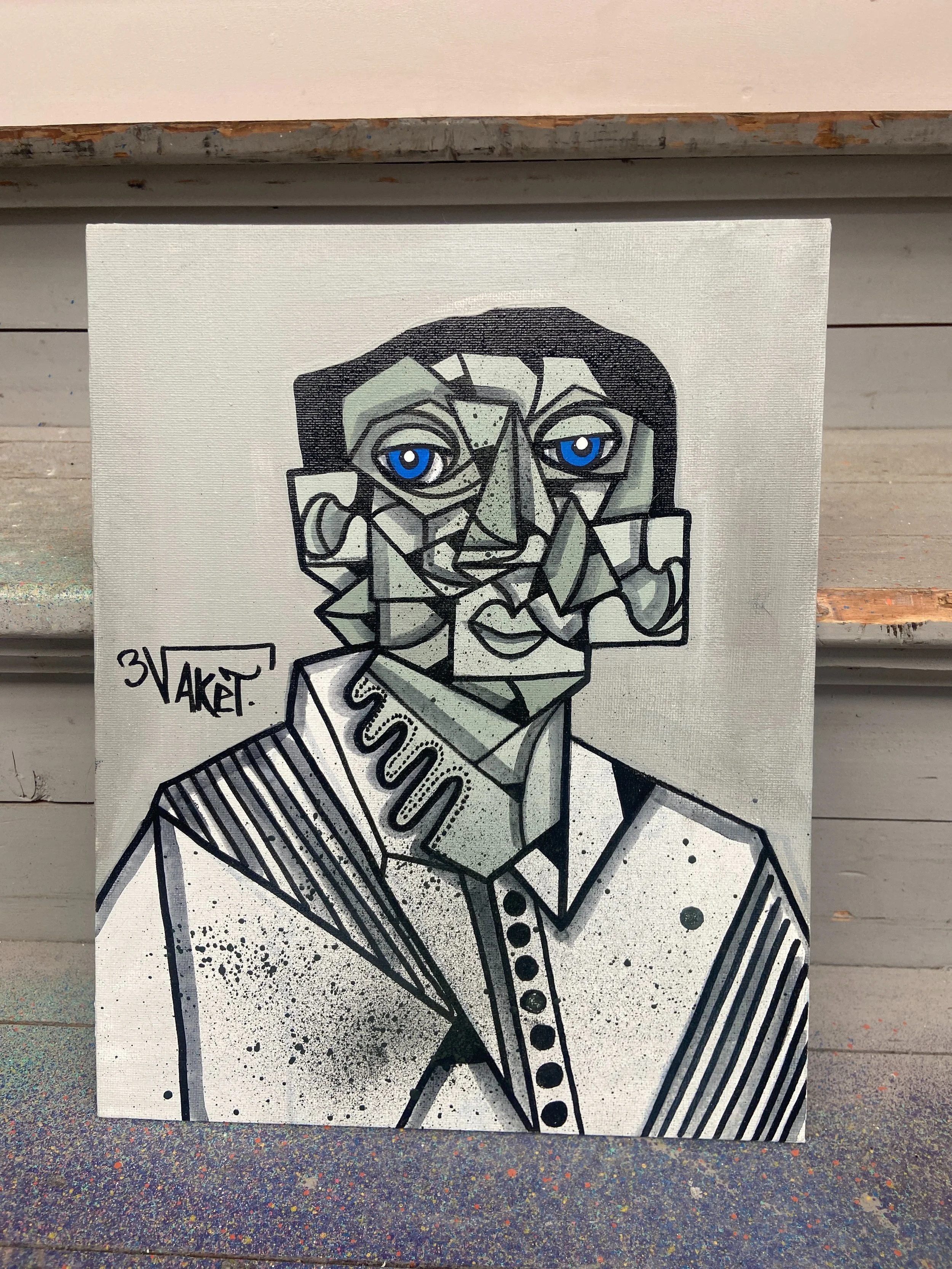 Les 365 sont un projet artistique consistant en la création de 365 petites œuvres, chacune mesurant 30x24 cm, réalisées sur des cartons entoilés tous numérotées.

Ce projet vise à capturer l'essence du quotidien. Chaque œuvre représente une pièce uni