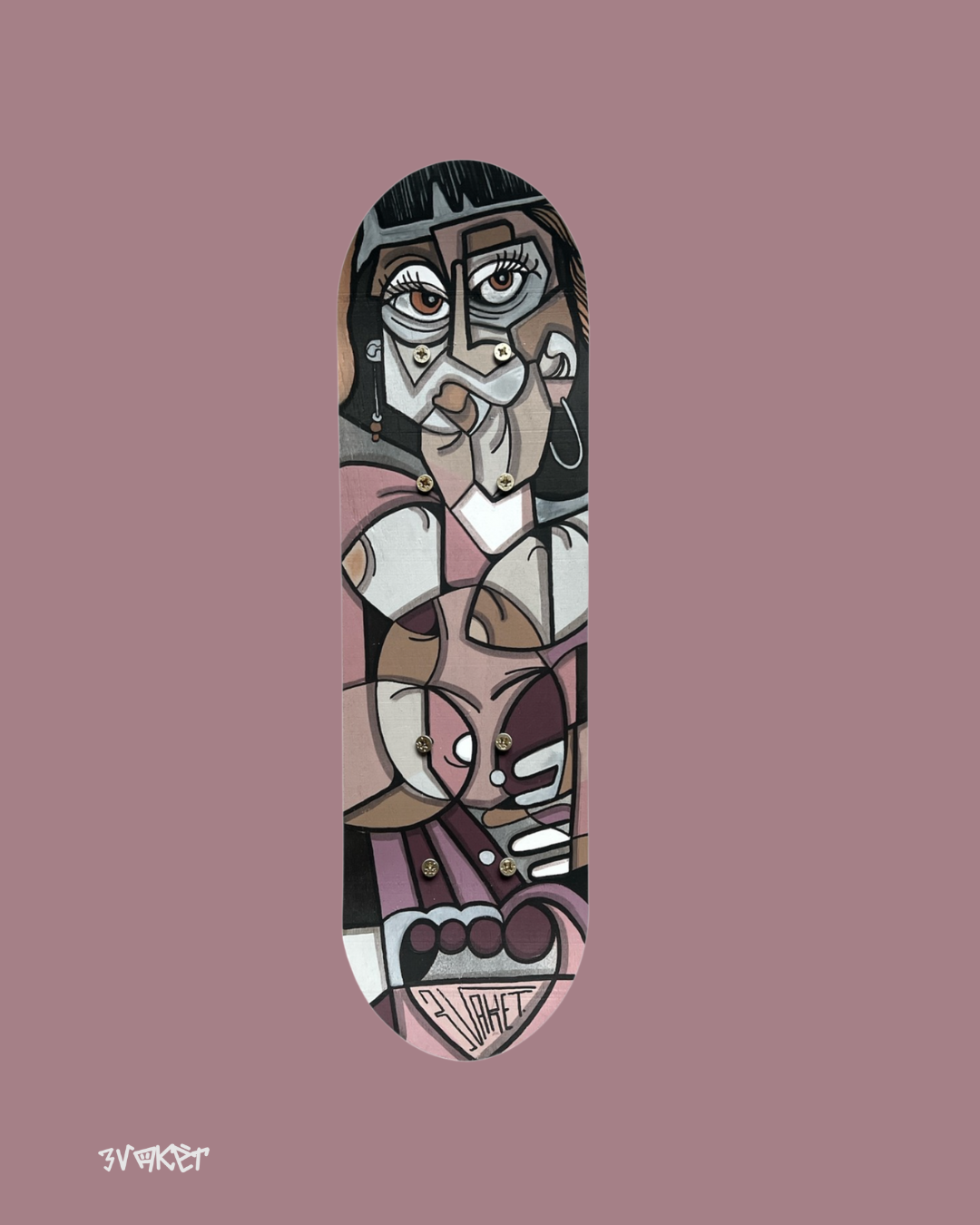 SKATEBOARD CUBISTE AKET KUBIC