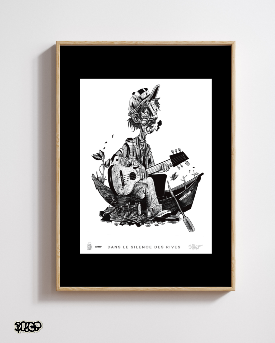 DANS LE SILENCE DES RIVES, 2025 (30X40CM)