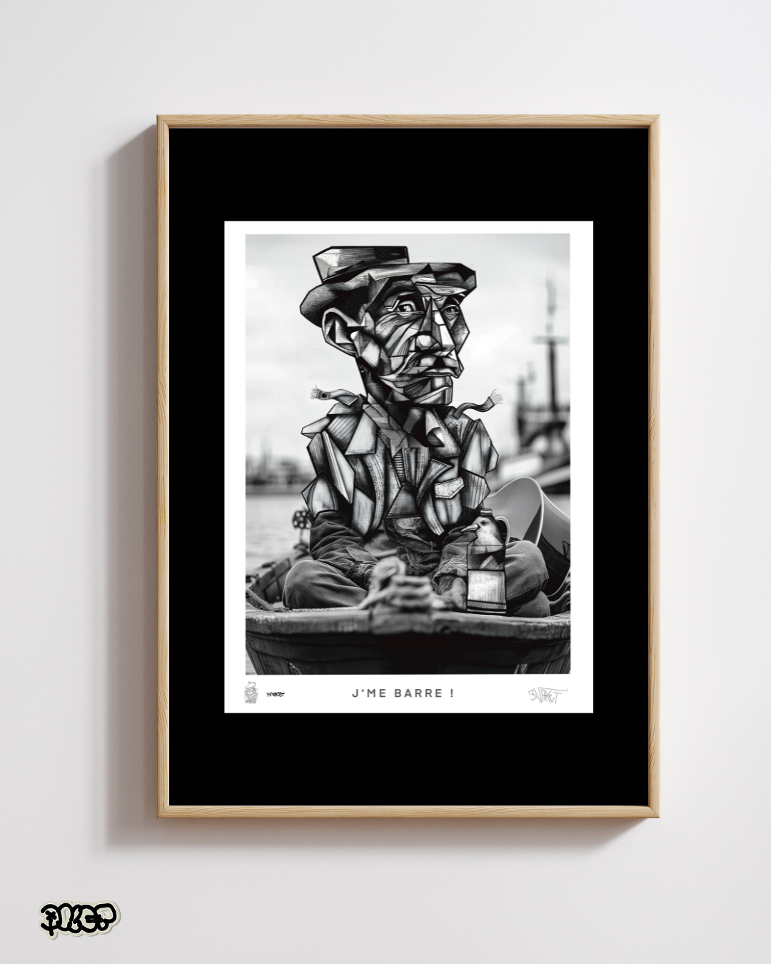 J'ME BARRE ! , 2025 (30X40CM)