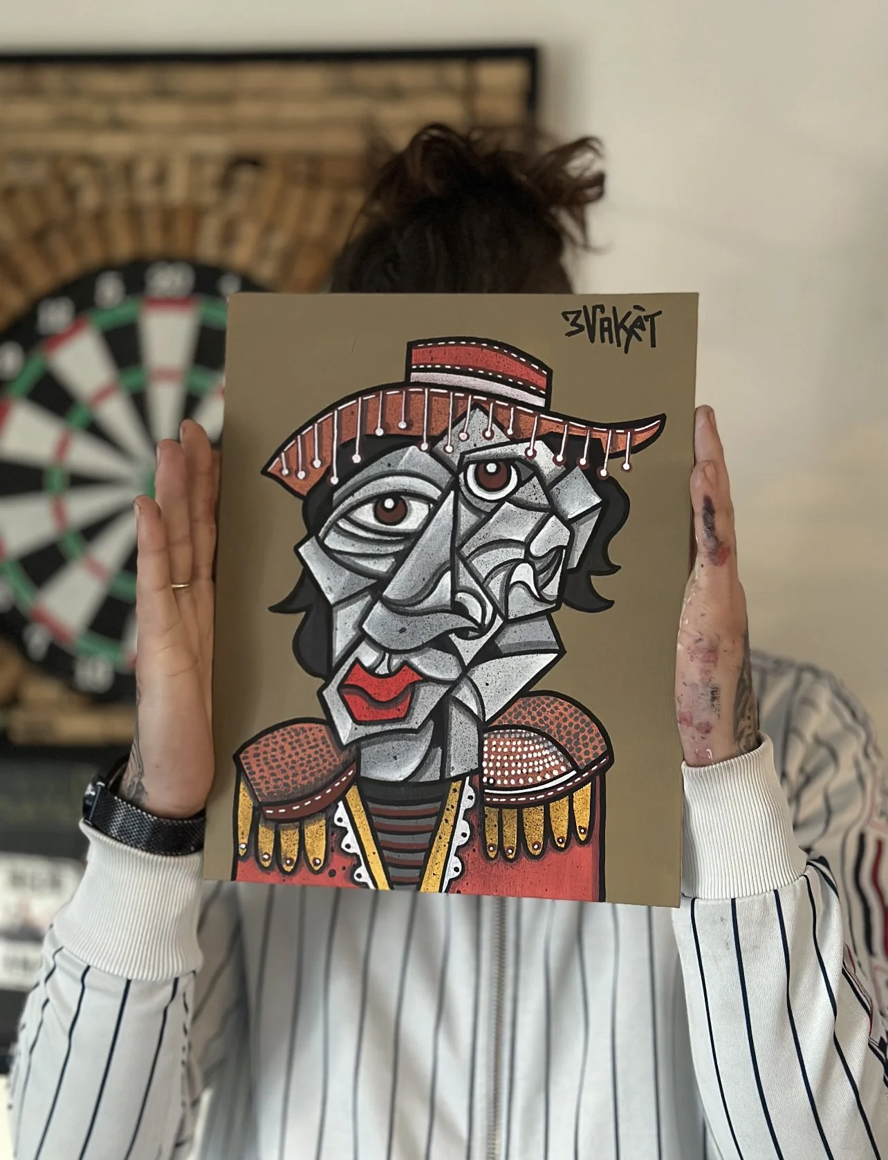 Les 365 sont un projet artistique consistant en la création de 365 petites œuvres, chacune mesurant 30x24 cm, réalisées sur des cartons entoilés tous numérotées.

Ce projet vise à capturer l'essence du quotidien. Chaque œuvre représente une pièce uni