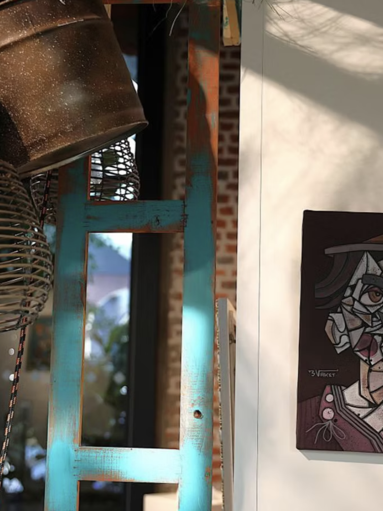 Le Minorelle : Une galerie d’exposition, un jardin d’hiver inspiré du jardin Majorelle de Marrakech.