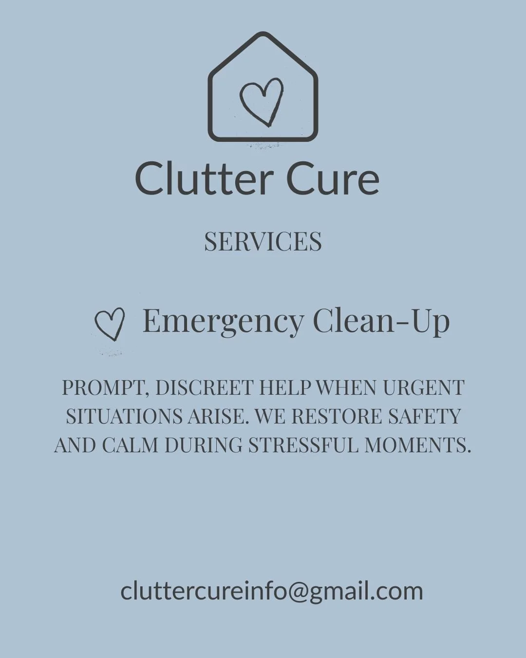 Emergency Clean-Ups: When Life Happens Fast