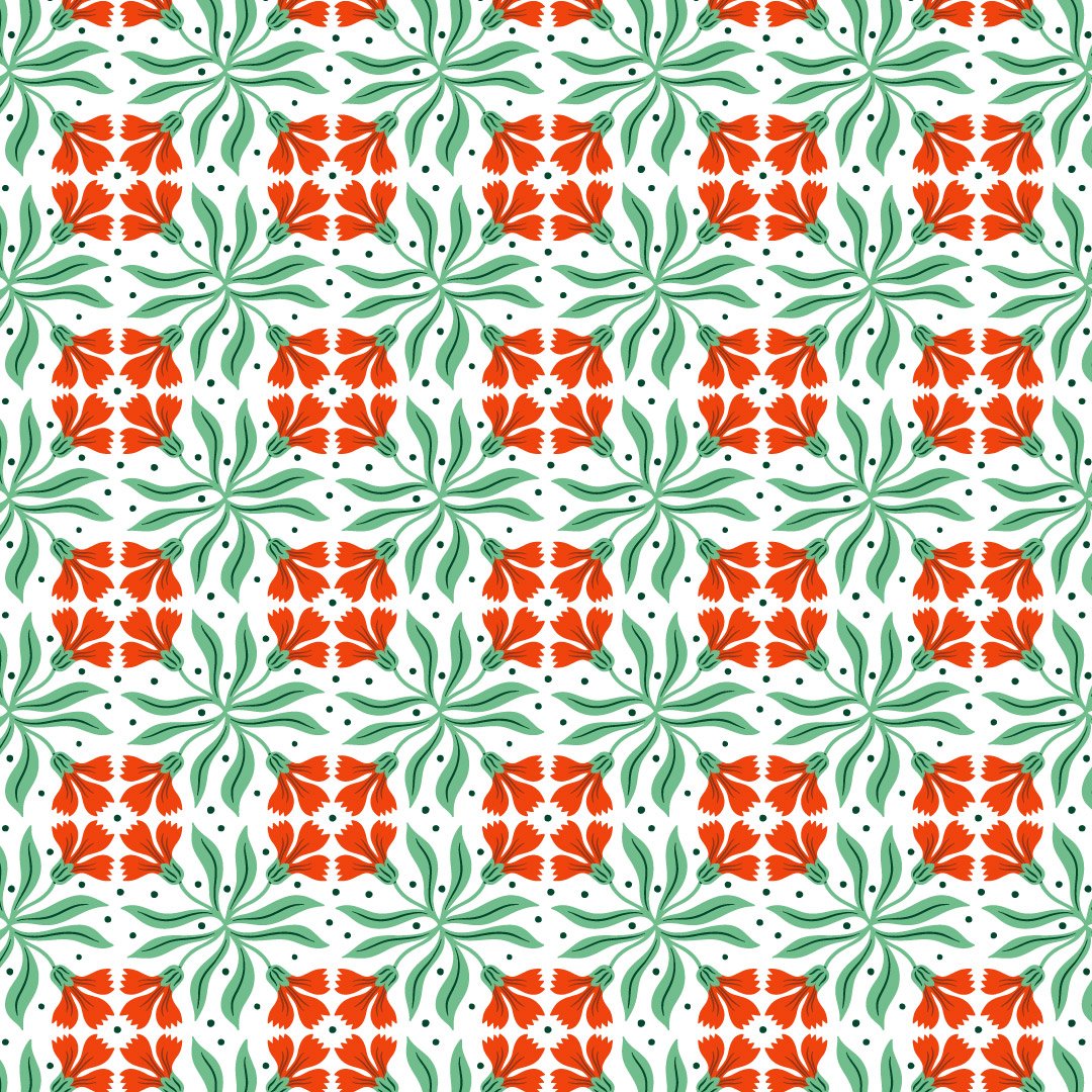 Scandinavian Kitchen Pattern