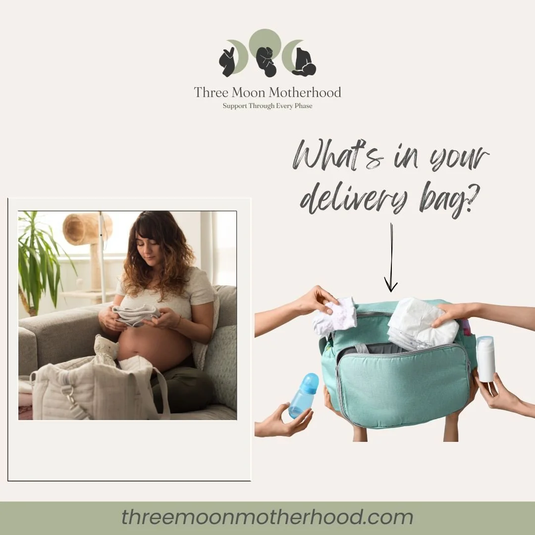 Share your delivery bag tips with other parents in the comments:)