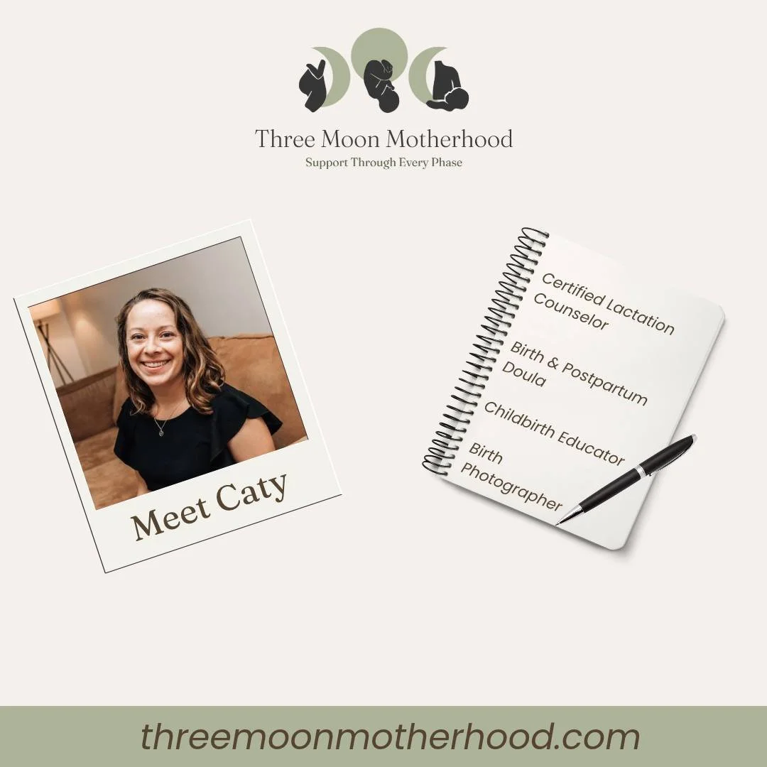 We are excited to welcome Caty Jolley to the Three Moon Motherhood team. Caty has a variety of skillsets and is ready to serve families! Say hi, to Caty.