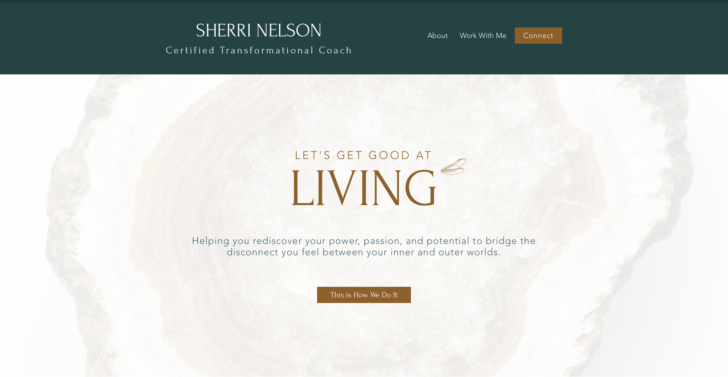 Sherri Nelson Coaching - Custom brand identity with hand-drawn illustrations for Sherri Nelson Coaching