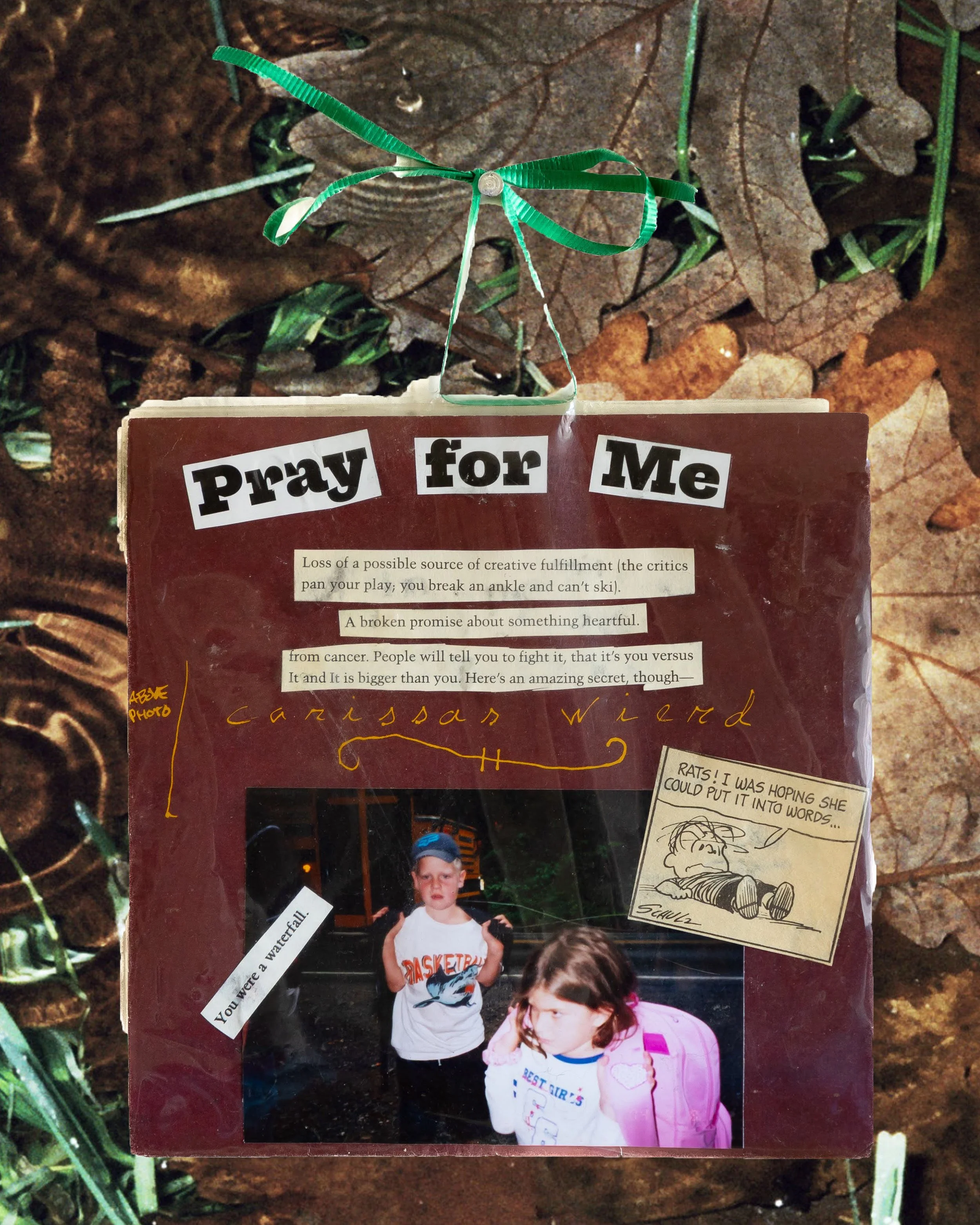 BLESSED DESKS THAT HOLD ME TIGHT