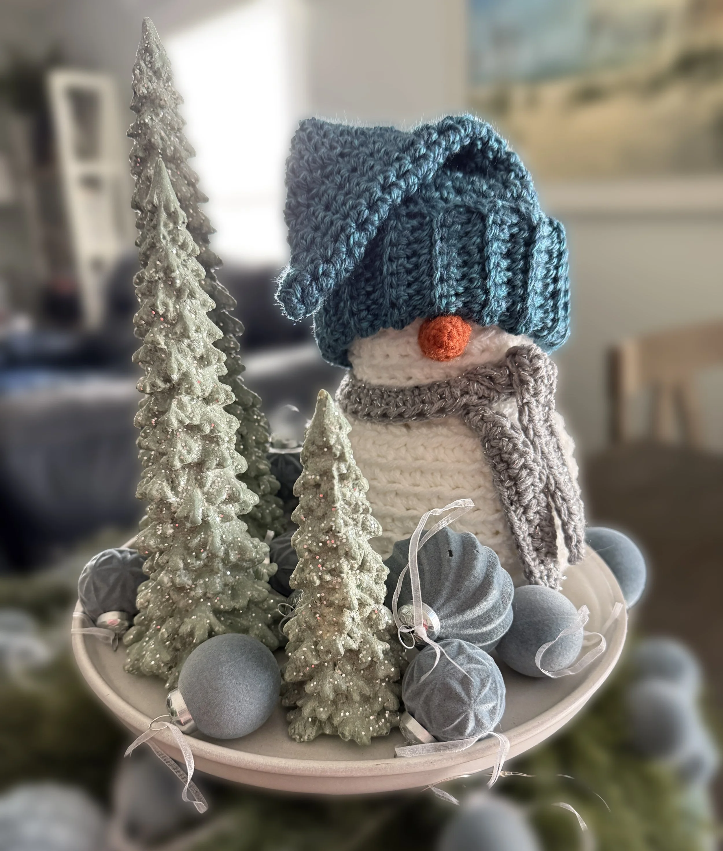 Rustic Country Snowman, small