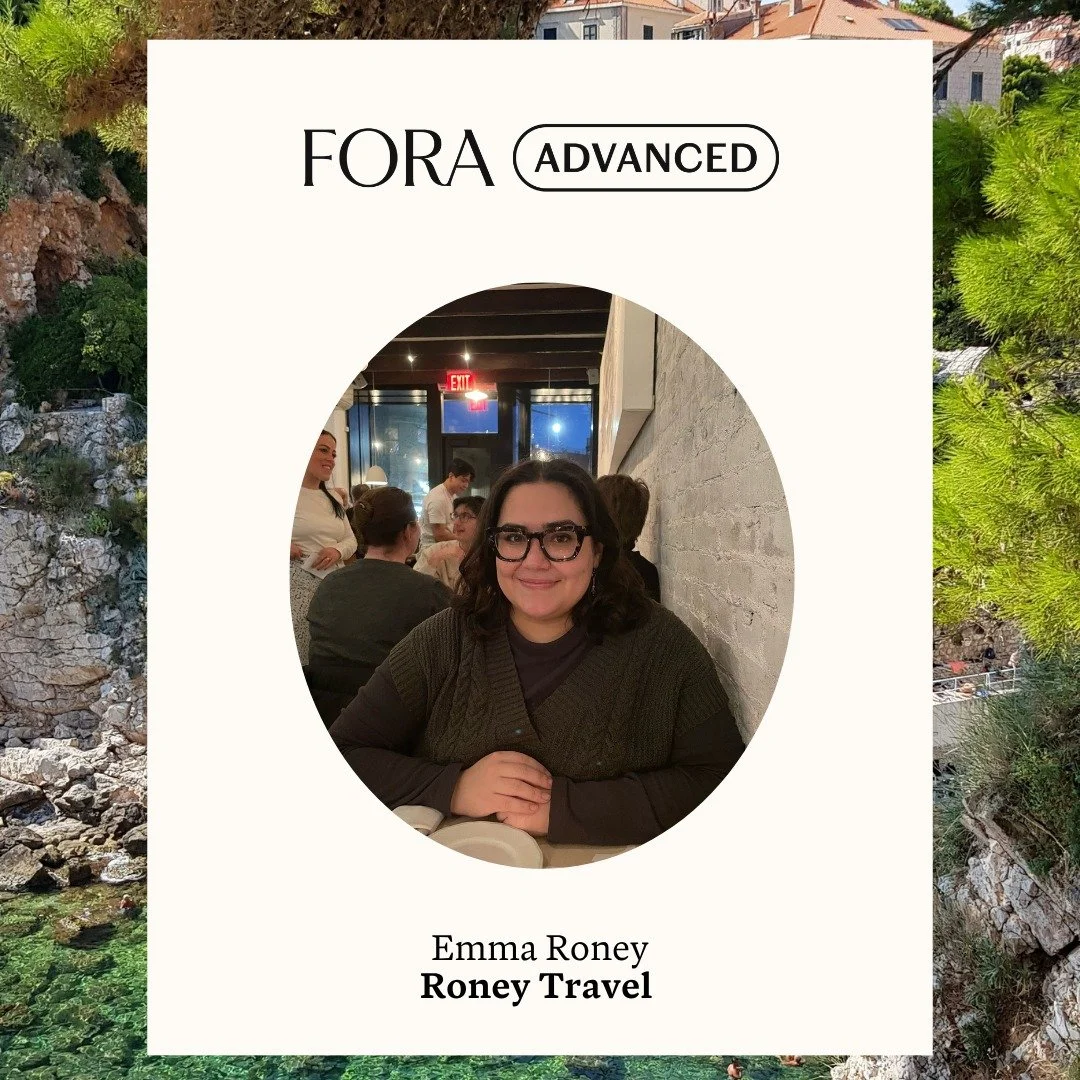Big developments over here! I started this travel advising journey at the end of January and I'm happy to say that I am now Fora Advanced, signifying that I&rsquo;ve completed in-depth training and that I&rsquo;ve hit key benchmarks as an advisor. Th
