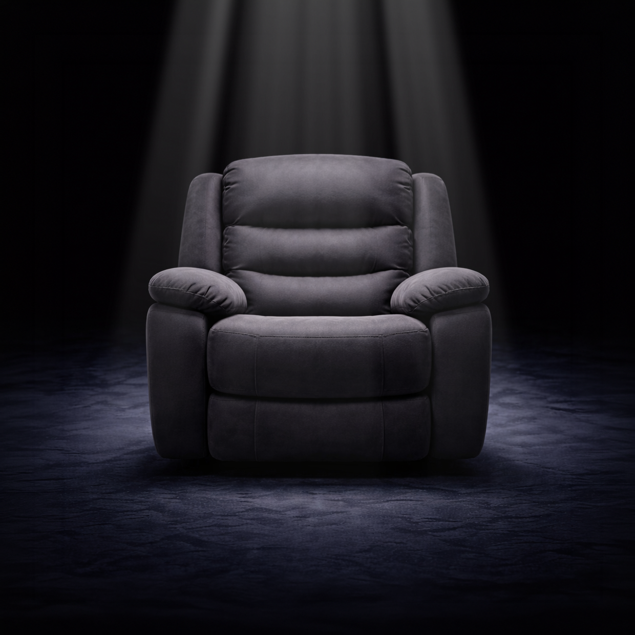 Dark, hollow spaces inside reclining chairs should always be checked before opening or closing to ensure no harm or fatal accidents for cats who may hide inside. 