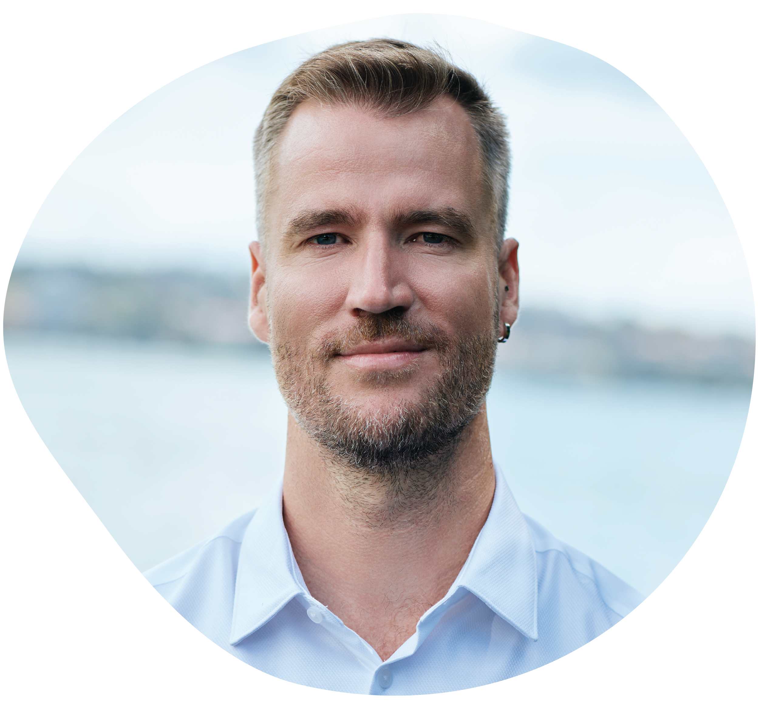 A portrait of Nick Wilkinson, one of the founders of BeChildSafe.