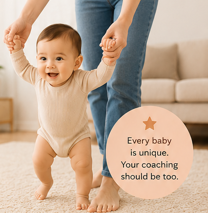 Personalized Parent Coaching for Walking