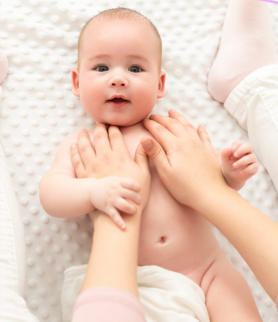 Gentle Touch: Infant massage and Co-regulation  JULY 10 or ONLINE JULY 12