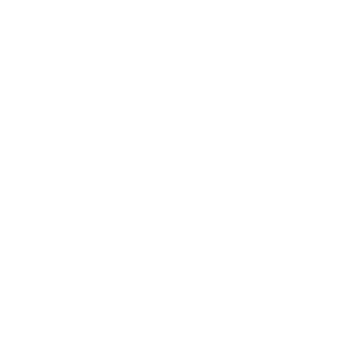Line drawing of two industrial robotic arms working together on a workbench.