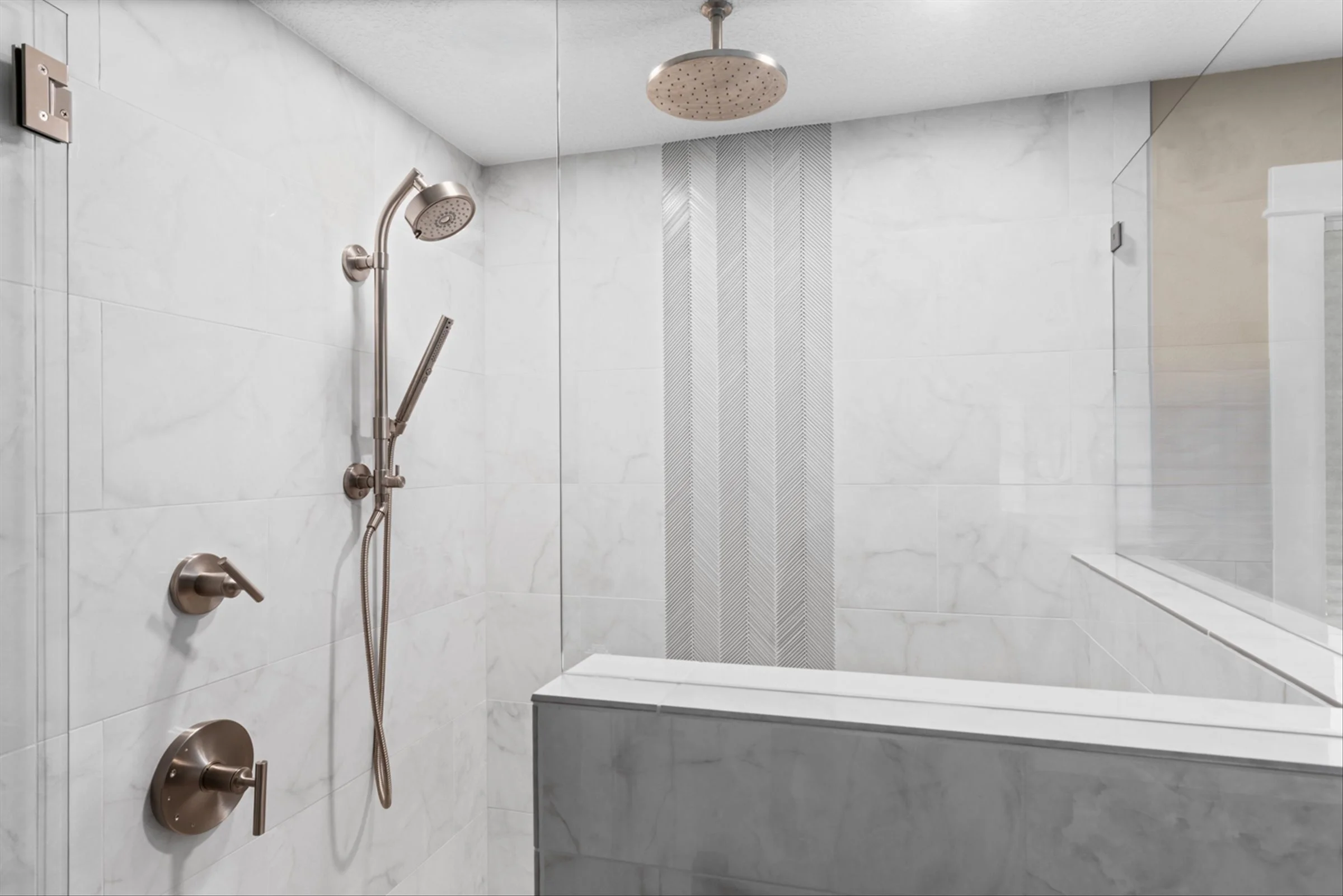 Herringbone-Tile-in-Shower