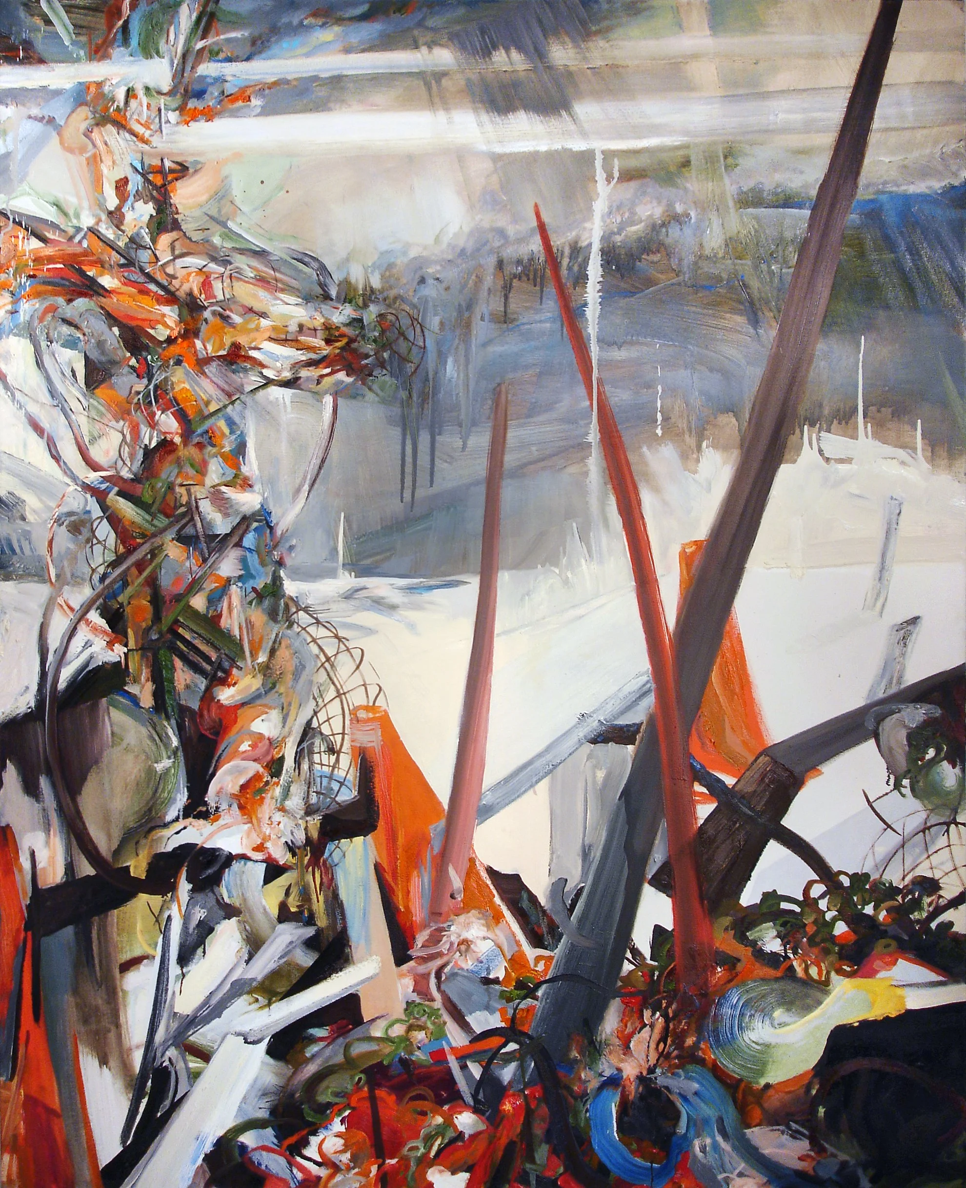 Death of an Art Studio
60 x 48 inches
Oil on canvas