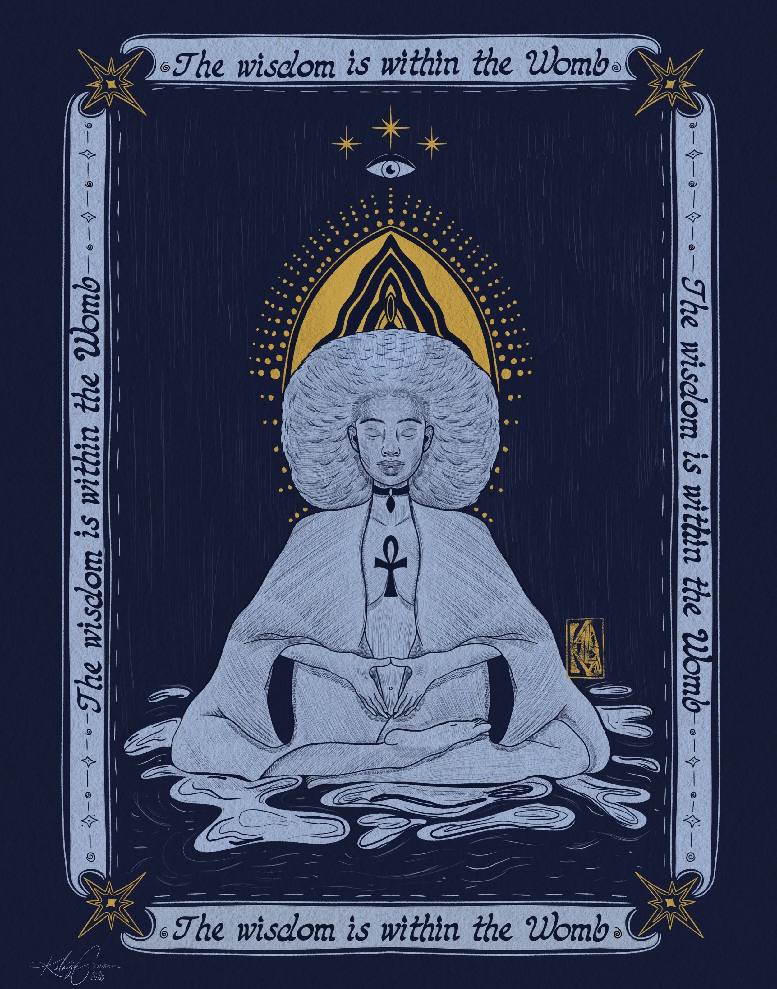 WOMB WISDOM ART PRINT