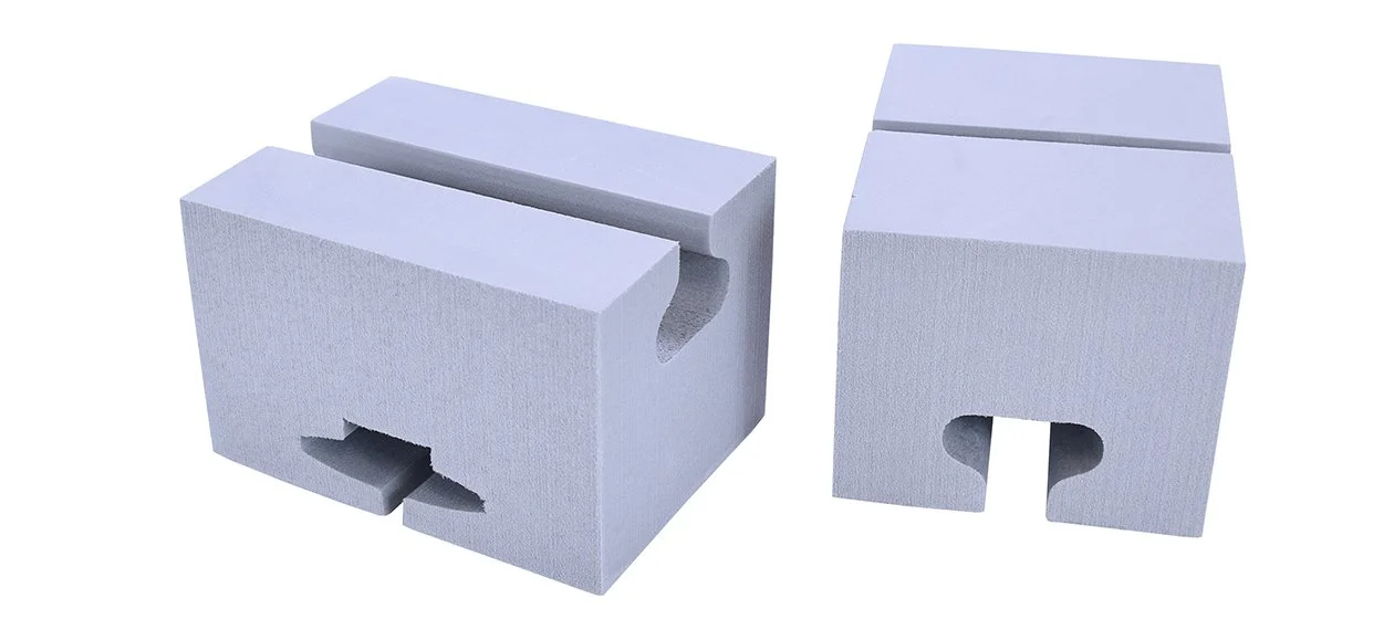6" Foam Canoe Blocks, 6" X 4.75" X 3.75" (Set of 2)