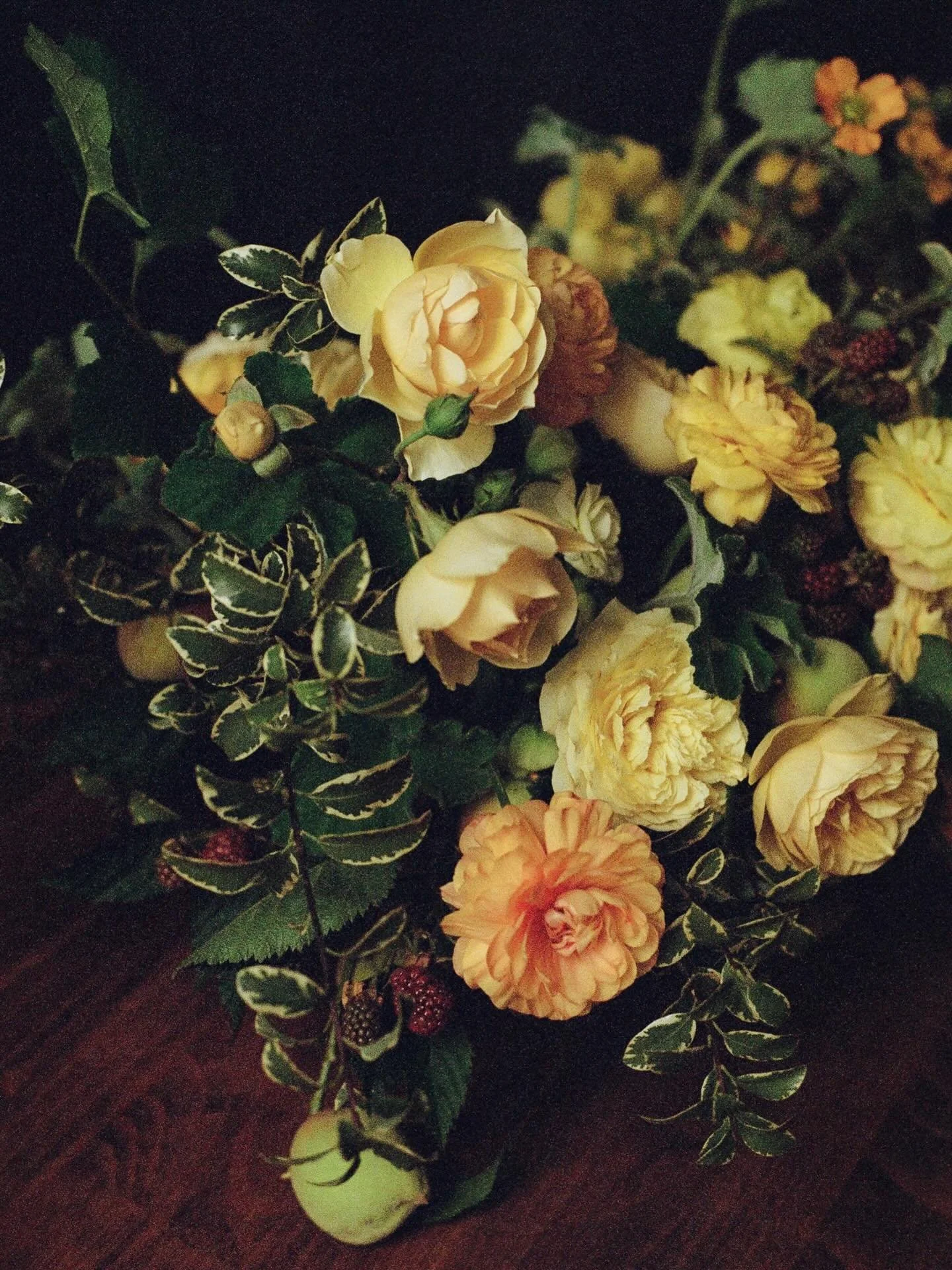 Renaissance flowers for your Saturday. 🌼 

@wallflower.sanfrancisco 

#flowersonfilm #renaissance