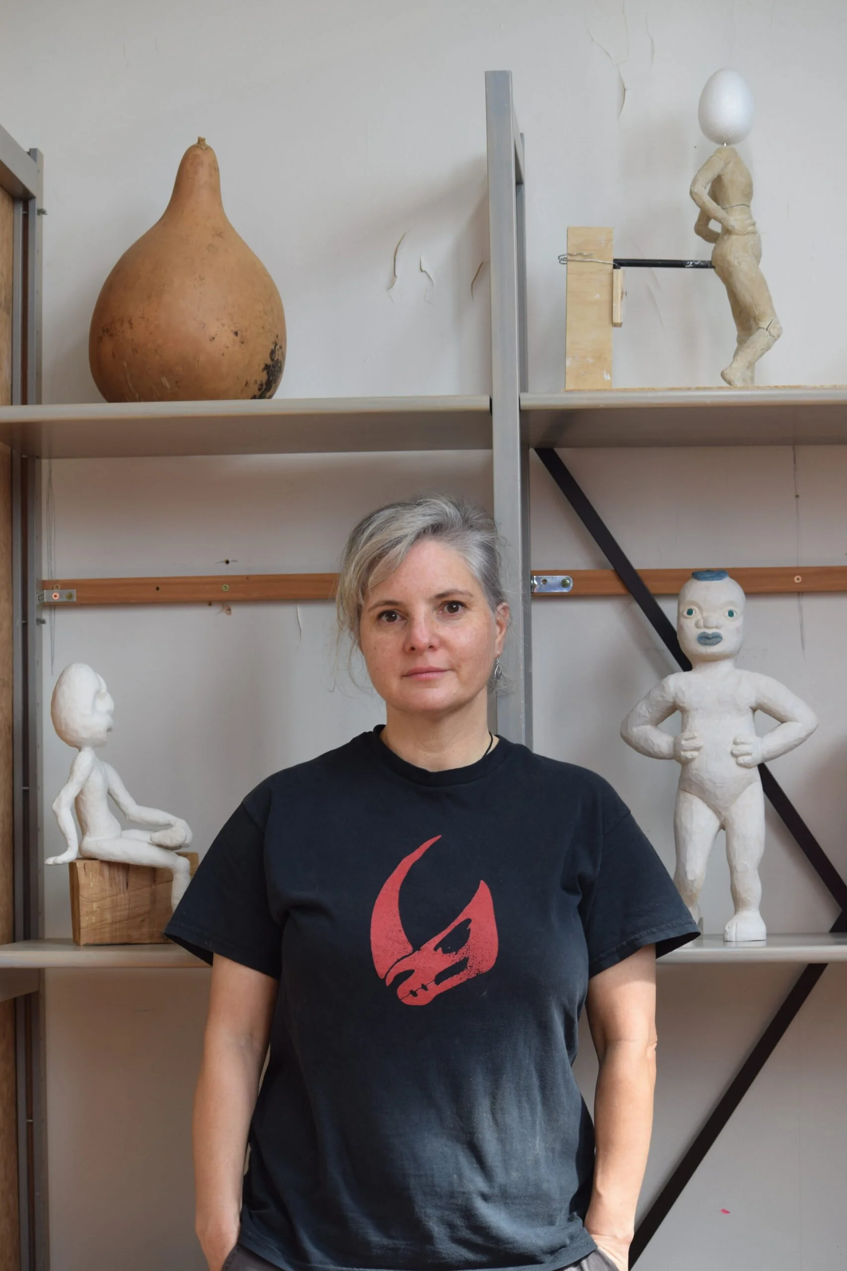 Ngaroma Riley is an artist and people connector of Te Rarawa, Te Aupōuri, and Pākehā descent. A founder of Te Ana o Hine, a wahine-led carving shed based at Te Tuhi in Tāmaki Makaurau.