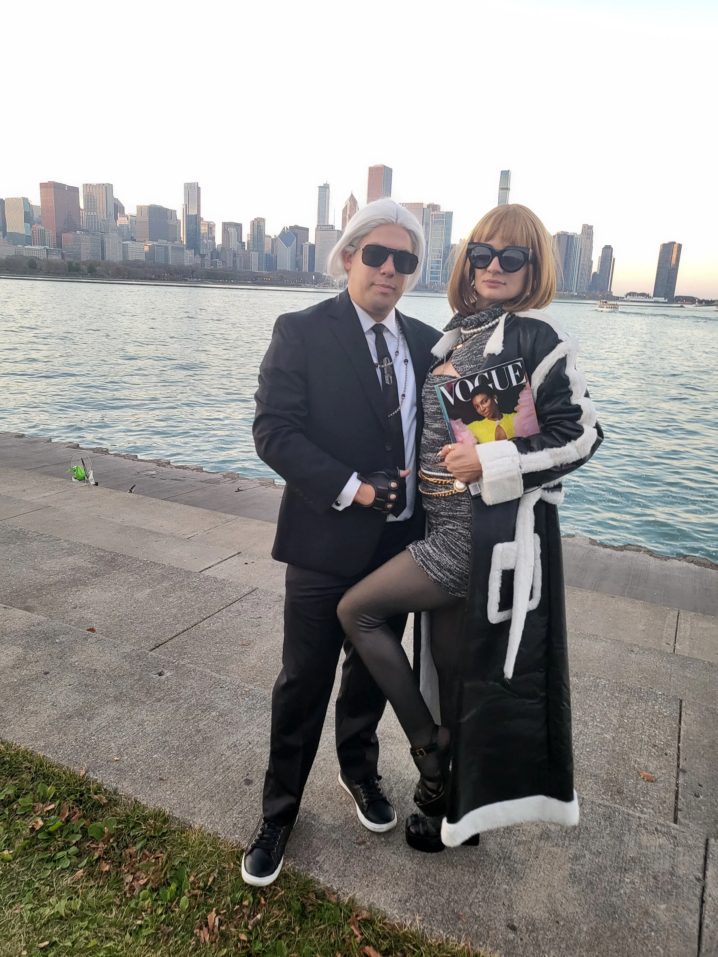 Designed and hand sewed an Anna Wintor-inspired costume