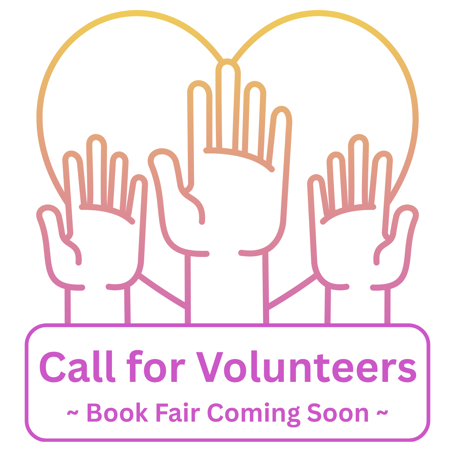 Call for Book Fair Volunteers - Oct.