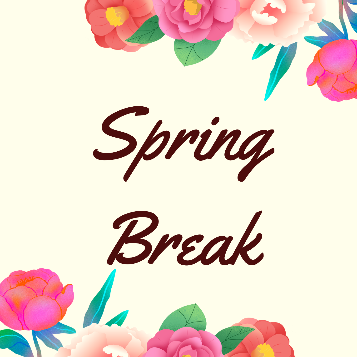 No School - Spring Break