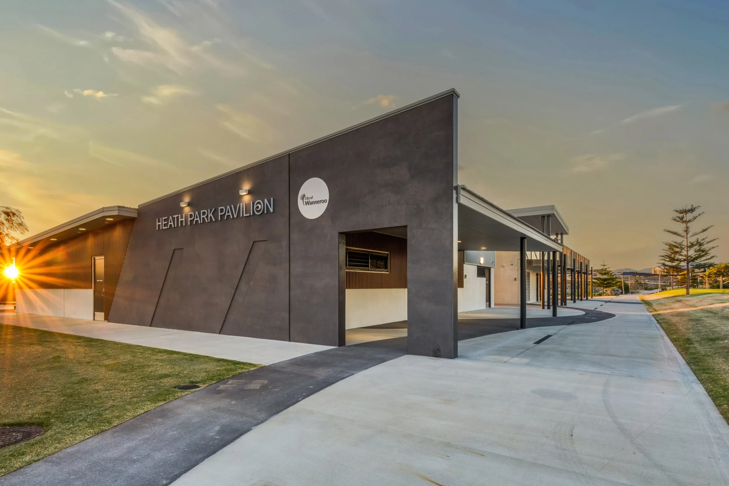 Heath Park Pavillion Eglington