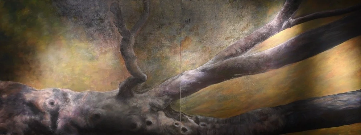 "生きる力 II" "The Strength To Live II"　
Oil On Canvas, H1940×W5180(mm), 2025