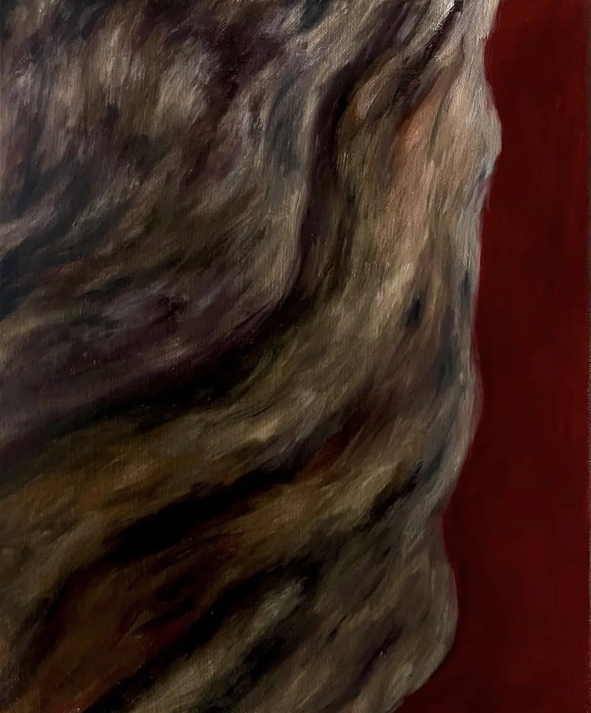 ”生きる力 III” ”The Strength To Live III”　
Oil on Canvas, M3, 2024