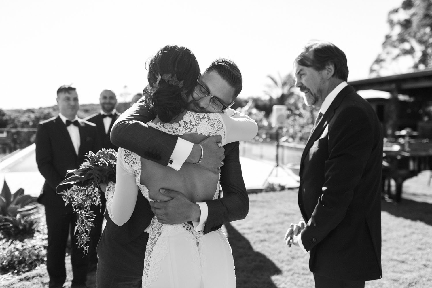 sydney black tie wedding photographer 