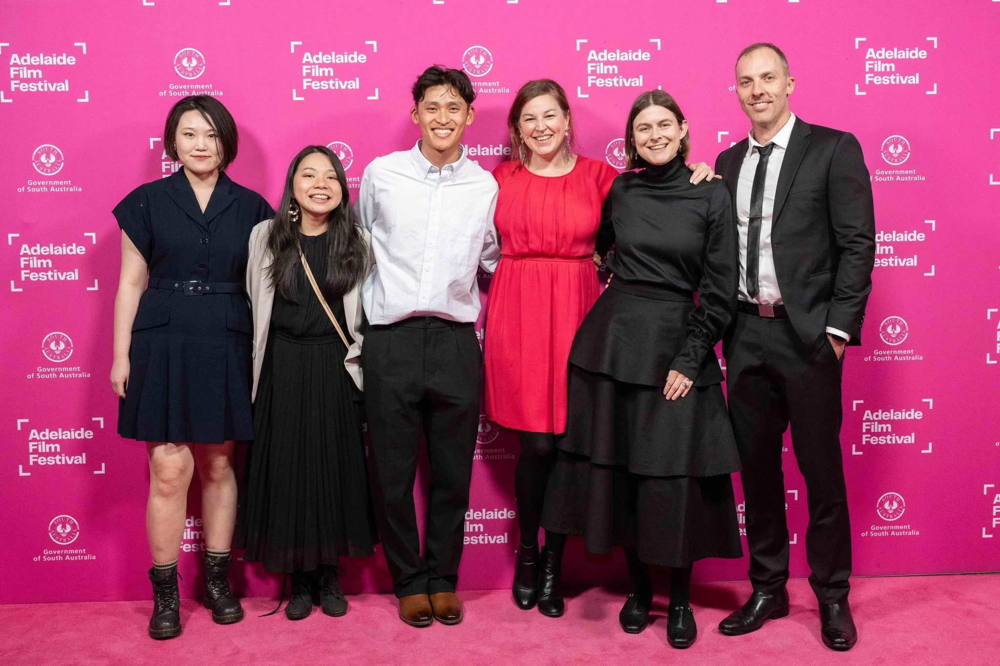Pink Carpet at The Run world premiere at AFF 2026