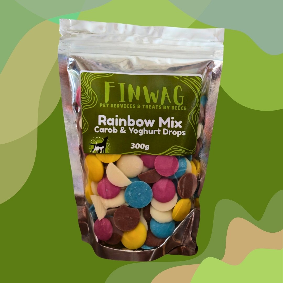 Rainbow Carob & Yoghurt Drops