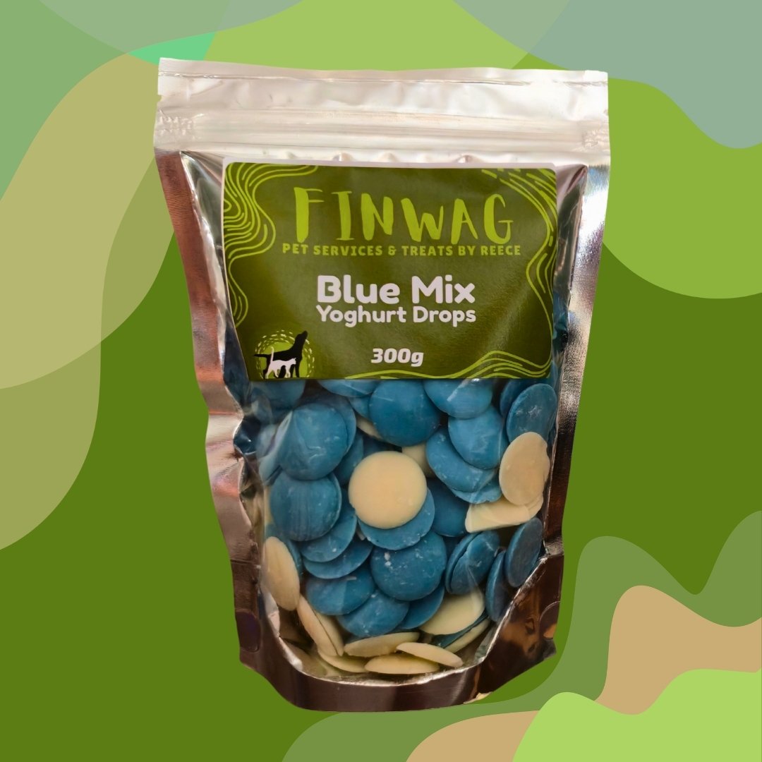 Blue Yoghurt Drops