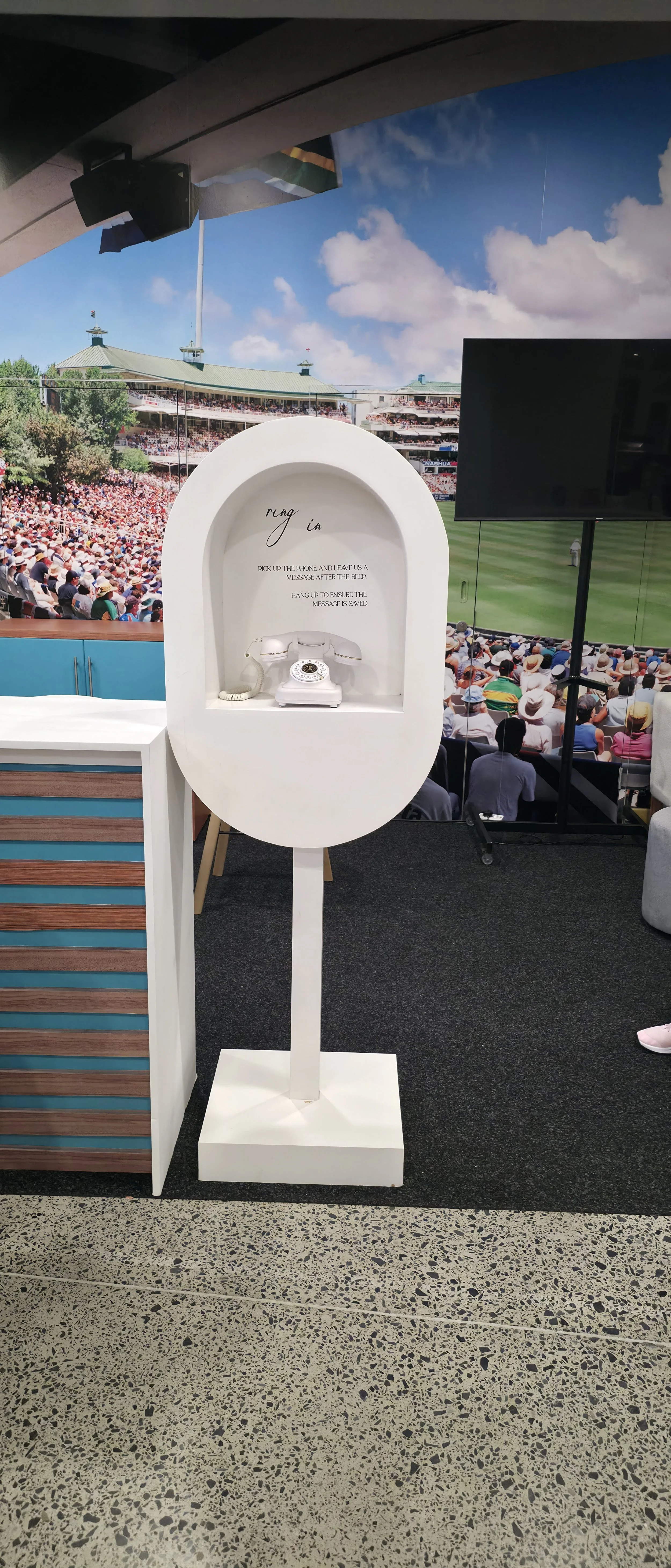 Custom made phone booth