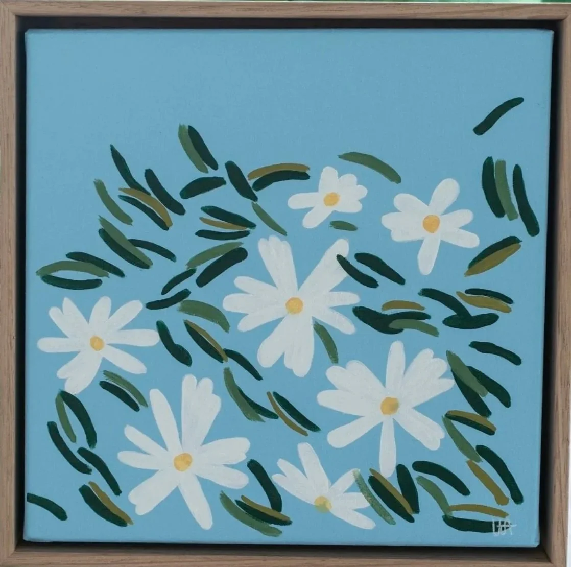 Frankenia, 2, 2023 - Acrylic on Canvas - 32 × 32cm - $250