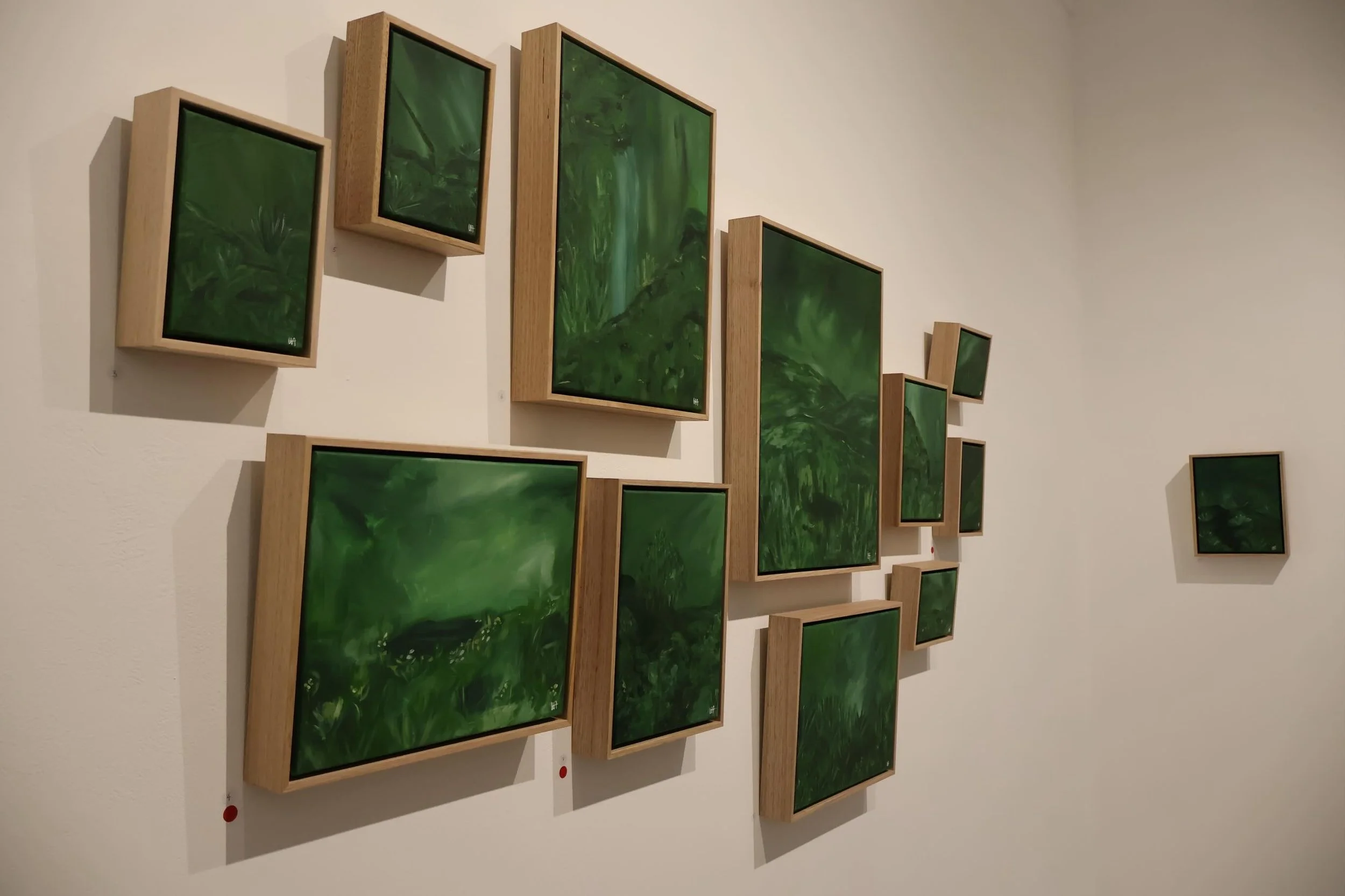 Second last day to see Far Beyond the Streets @offthekerbgallery ! Open today 12:00 - 5:00pm. 

So proud of this series! And thank-you to those who have purchased and get to take home a pieces! 🌲🌿✨
