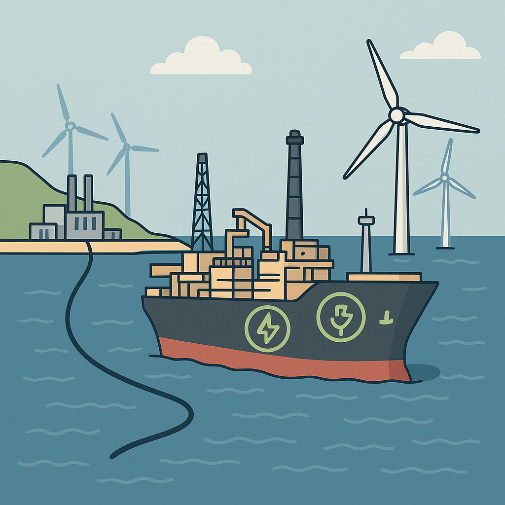 Rethinking Power Generation on FPSOs and FLNGs: The Case for Dual-Fuel Diesel Generators and Shore-Based Electrification