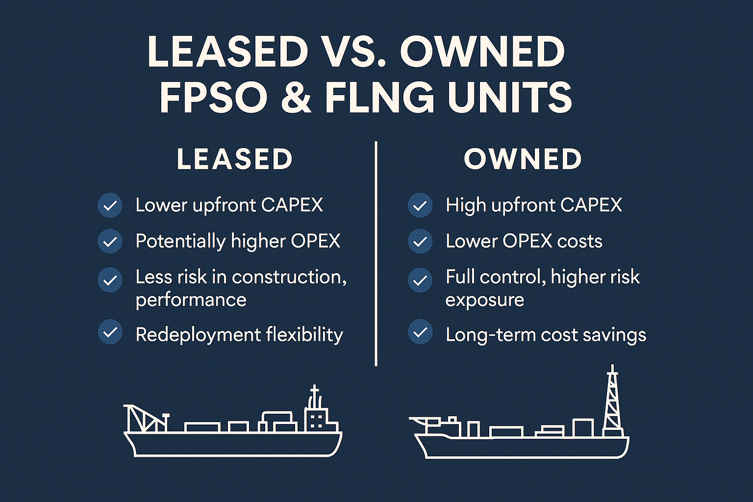 Leased vs. Owned FLNG/FPSO Units: Financial Implications and Strategic Trade-offs