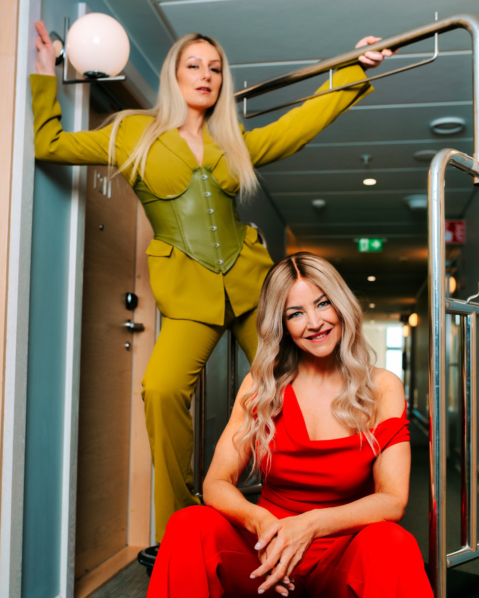 Jasmin Jenkins ja Anne Vainio
